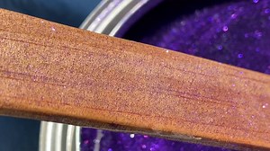 Beatnik Purple Flake (.004 Baby) on deck to load into our Rattle Bomb cans! Check it out bundled with our Skidmark Black Basecoat here: https://rothmetalflake.com/collections/rattle-bombs/products/rattle-bomb-flake-kit-br-beatnik-purple #metalflake #rothmetalflake #rothrattlebomb #rattlebomb #rattlebombs #aerosol #diy #kandy #candy #basecoat #pearl #sparkle #metallic #paint #custom #kustom #flaketheworld | Roth Metal Flake