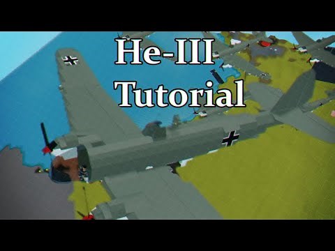 He-111 German Bomber Roblox Plane Crazy Tutorial