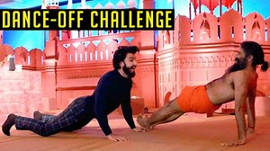 LOL ! You have to watch this #RanveerSingh VS #BabaRamdev - EPIC Dance Battle! | Bollywood Now