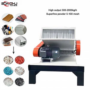 [Hot Item] Powerful 45kw Pet PP HDPE ABS PVC Pipe Plastic Crusher Machine