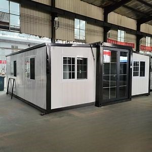 [Hot Item] Custom 20FT 40FT Portable Prefabricated Houses 40 FT Expandable Mobile Foldable Container Prefab Home