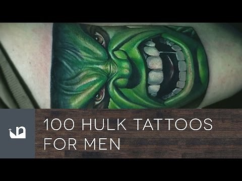 100 Hulk Tattoos For Men