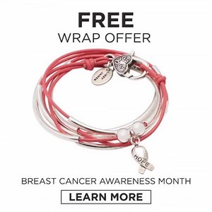 687K views · 974 reactions | FREE Girlfriend Wrap Bracelet w HOPE Charm Offer In Support of Breast Cancer Research Foundation | Lizzy James Inc | Facebook