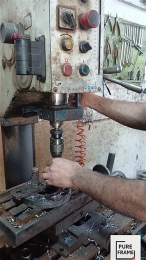 Tapping Pre-Drilled Holes with Precision!🔧🔧🔧