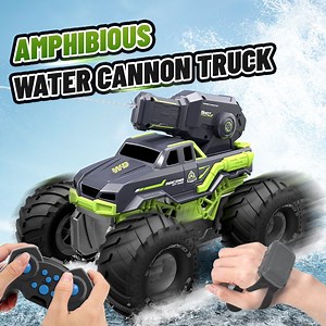 [Hot Item] Wholesale Children Toy Educational High Speed Electric Racing Car -Water Jet Remote-Controlled Amphibious Vehicle