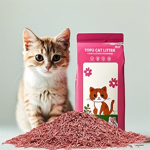 [Hot Item] OEM ODM Factory Premium Flushable Cat Pet Sands Litter Comes with a Cat Litter Scoop Tofu Cat Litter 6L 2.5kg