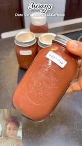 She made DATE syrup, DATE cookies and DATE coffee ☕. ALL FROM DATE FRUIT. We learn everyday #trendingreels | AnkaraFashion.com.ng