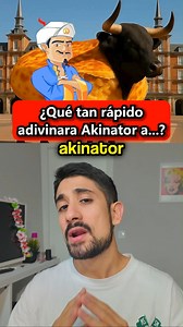 ¿Podrá Akinator adivinar a Torete Tortillete? 😳🐂🇪🇸 #curiosidades #españa #brainrot #akinator #humor | Javier Cazarez