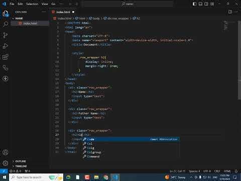 Understanding Block and Inline Elements in HTML with Div Tags | HTML Basics Tutorial|#it nectar