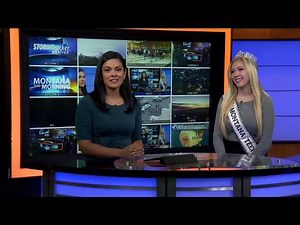 Miss Montana Teen on Montana This Morning