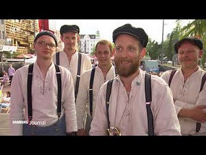 NDR Hamburg Journal Albers Ahoi! Musik in Matrosenhosen auf dem Spielbudenplatz (31.07.2021)