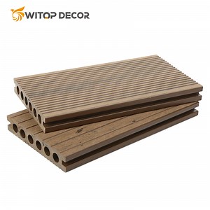 [Hot Item] WPC Hollow Outdoor Decking Floor Co-Extrusion WPC Flooring