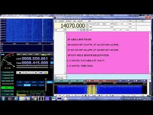 NMF Boston Navtex maritime warnings 8416 khz Shortwave