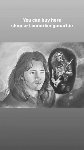 #Portrait #LukeKelly #portraitart #musiclovers #rockmusic @top fans | Irish Portrait Painter