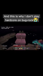 106K views · 550 reactions | And this is why I don't play hardcore on bug-rock #minecraft | Jat Ismail | Facebook
