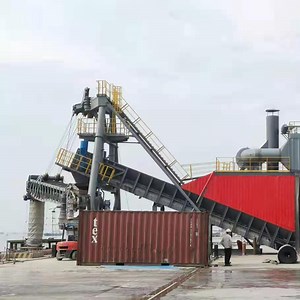 [Hot Item] Dust Proof Truck Unloader Receiving Unit for Grain Fertilizer Ship Loading 1000 Tph