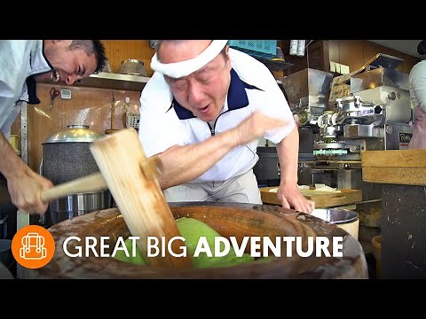 Pounding Mochi With the Fastest Mochi Maker in Japan