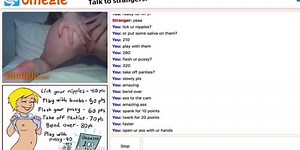 PREVIEW Omegle Game #3 CHECK PROFILE PIC AND DESCP. FOR COMPLETE VIDEO
