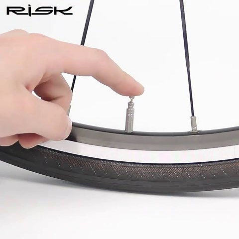 Bibike Presta Valve Extender Kit 45mm/80mm Presta Valve Extension rod with Valve Core Remover Tool (Pack of 2)