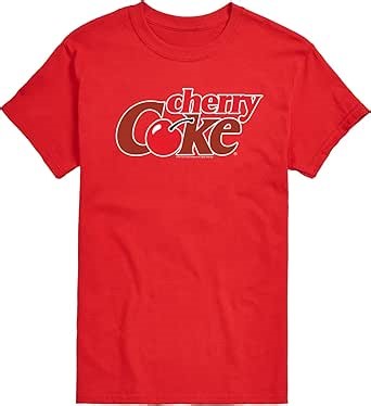 Amazon.com: Coca-Cola - Cherry Coke Costume - Camiseta de manga corta para hombre, Rojo - : Ropa, Zapatos y Joyería