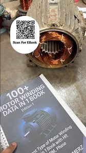 👆🏻👆🏻106 Motor Winding Data in 1 book download pdf #electrical #motor #shorts #engineering #ebook