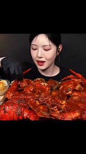 460K views · 10K reactions | SUB) Homemade Spicy Giant Seafood Stew Mukbang! 呂 King Crab, Lobster, Scallops, Tiger Shrimp & Abalone Boiling Seafood ASMR | Riya Kapoor | Facebook