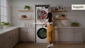 RUGGABLE Machine Washable Runner Rug – Outdoor Havana Multicolor 2.5x7, Stain-Resistant, Non-Slip – Washable Rug for Entryway, Patio, Balcony, Deck, & Porch–with Standard Pad