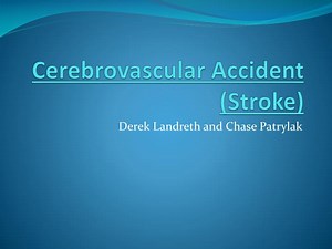Cerebrovascular Accident (Stroke) - SlideServe