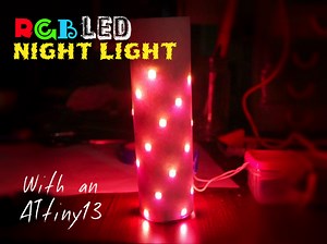 Super Simple DIY Color Changing Night Light
