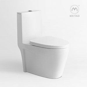[Hot Item] Siphonic Water Closet Bathroom Luxury Sanitary Ware Wc One Piece Toilet