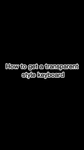 How to get a transparent keyboard!#coolgadget #desksetup #keyboard | Cool Gadget | Facebook