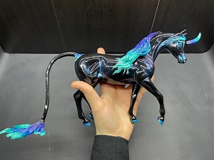 Custom Breyer Horse Model Classic Scale “aurora” Fantasy Handpainted - Etsy Australia