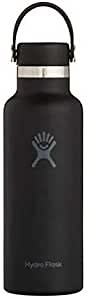 Hydro Flask Skyline Series Water Bottle, Flex Cap - 18 oz, Black