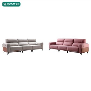 [Hot Item] Contemporary Leather Electric Sofa Set for Modern Living Rooms