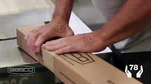 Basco Shower Door Armon , Semi-Frameless Pivot Shower Door, Clear Glass, Brushed Nickel Finish, 26.625 - 28.125 in. wide x 66 in. high