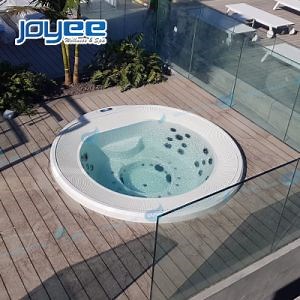 [Hot Item] Joyee Overflow Circular Big Size 6 Persons Massage SPA Hot Tub for Party