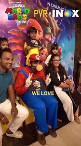#TheSuperMarioBrosMovie is a hit with kids, as well as, adults! Here’s what moviegoers had to say about #Mario’s latest adventure! Book Now: http://cutt.ly/BZYqlf5 . . . #TheSuperMarioBros #ChrisPratt #AnyaTaylorJoy #CharlieDay #JackBlack #UniversalPicturesIndia Universal Pictures The Super Mario Bros. Movie INOX Leisure Ltd. | PVR CINEMAS