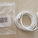 ZenEarth Grounding Cord Replacement for Earthing — Choice of Black or White Cable, Available in Single or 2-Pack Bundles (1, Black)