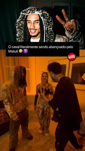 Casal foi abençoado pelo Sr. Xtranho da Silva 🤣 — Siga a @lyric.rappers para mais conteúdos! Via: ttk/lucas_oldschool #matue #xtranho #30praum | Lyric Rappers