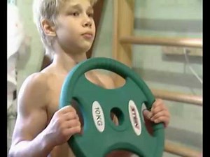 Stretching the splits. Twine with a barbell / Растяжка на шпагат, Шпагат с штангой 2014