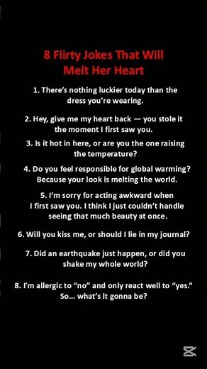 8 Flirty Jokes That Will Make Her Smile Instantly