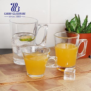 [Hot Item] 90m High Quality Beer Mug Cheap with Creaytive Handle Glass Mug