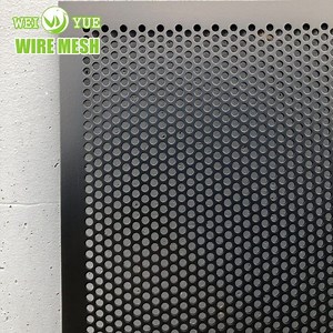 [Hot Item] Stainless Steel 304 316 Micron Round Hole Staggered Perforated Metal Sheet Perforated Metal Sheet Installation Stainless Steel Mesh