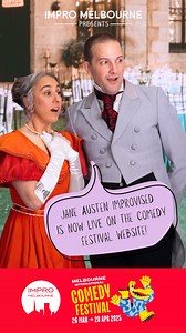 You can now find Jane Austen Improvised on the Melbourne International Comedy Festival website! | Impro Melbourne