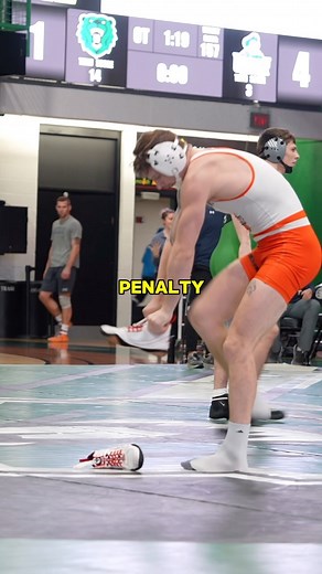 What should happen when BOTH wrestling shoes come off? Especially in overtime, I completely disagree with the ruling 🤦‍♂️ #wrestling #wrestlingrules | Cayden Henschel