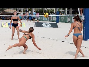 Kroen /Reed take on Russo/Miozzi in a thrilling Beach Volleyball Showdown - Part One Highlights | 4K
