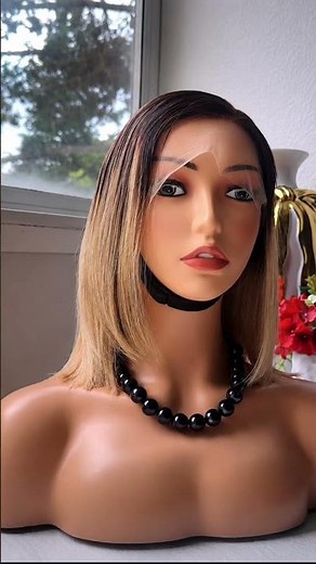Blonde Bob Human Hair Wig | Chic & Natural