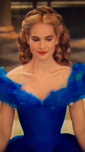 ✨Lily James as Cinderella✨. #lily #beautiful #cinderella