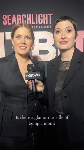 #Nightbitch star #AmyAdams and director #MarielleHeller have a Mom’s Night Out with @caringacrossgen, and dish on parenting hacks, #MomTok and the most surprising thing about becoming moms themselves. | InStyle
