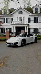 Rate this spec ☕️ - Chalk Exterior - Black with Chalk stitching interior - 8k miles - Sport Exhaust - Carbon Mirrors More details on our website, link in BiO #porsche #911 #chalk #porsche911 #991 | Grand Prix Motors Inc